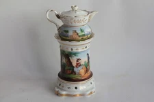 19th Century Paris Porcelain Herbal Tea Maker (71394)
