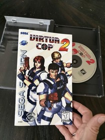 Sega Saturn Game Virtua Cop 2 CIB Complete In Box 