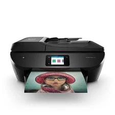 HP Envy Photo 7858 All-in-one Inkjet Printer with newly installed INK.