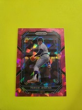 FERGIE JENKINS  2023 PANINI PRIZM  #290 PINK CRACKED ICE  CUBS PITCHER HOF