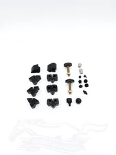 65 66 Ford Mustang Door  Hood Ash Tray Glove Box Rubber Bumper Kit 21 Piece Kit