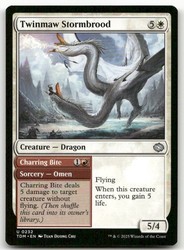 Twinmaw Stormbrood // Charring Bite 232/485 Uncommon Tarkir: Dragonstorm MTG