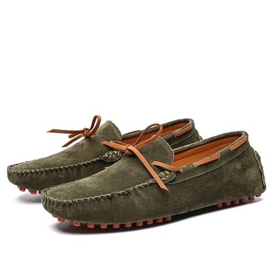 Men's Casual Shoes Breathable Suede Loafers Moccasins Slip on Driving Flats  
