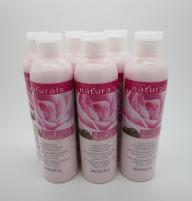 [Lot of 6] AVON Naturals Nourishing Indulgence Lotion - COCOA & ROSE - 8.4oz NLA