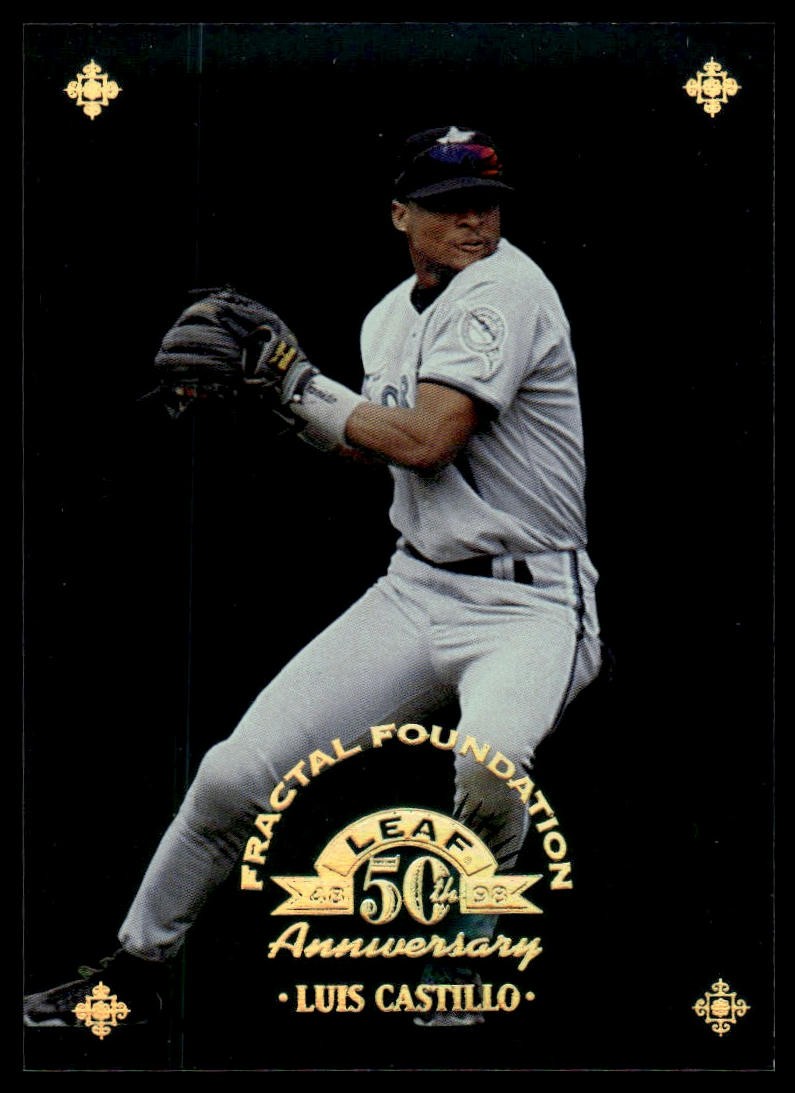 1998 Leaf #136 Luis Castillo Fractal Foundations #/3999