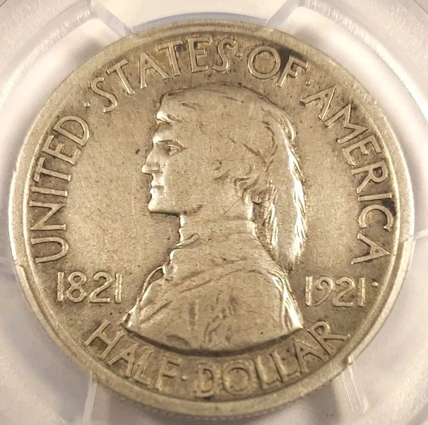 Pop 1 Of 5 Graded PCGS VF 25,  1921 Missouri Commemorative Half Dollar - Image 2 of 4