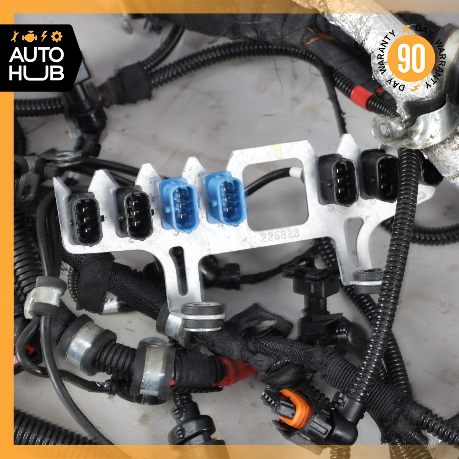 08-19 Maserati GranTurismo M145 4.2L V8 Engine Motor Wiring Wire Harness OEM