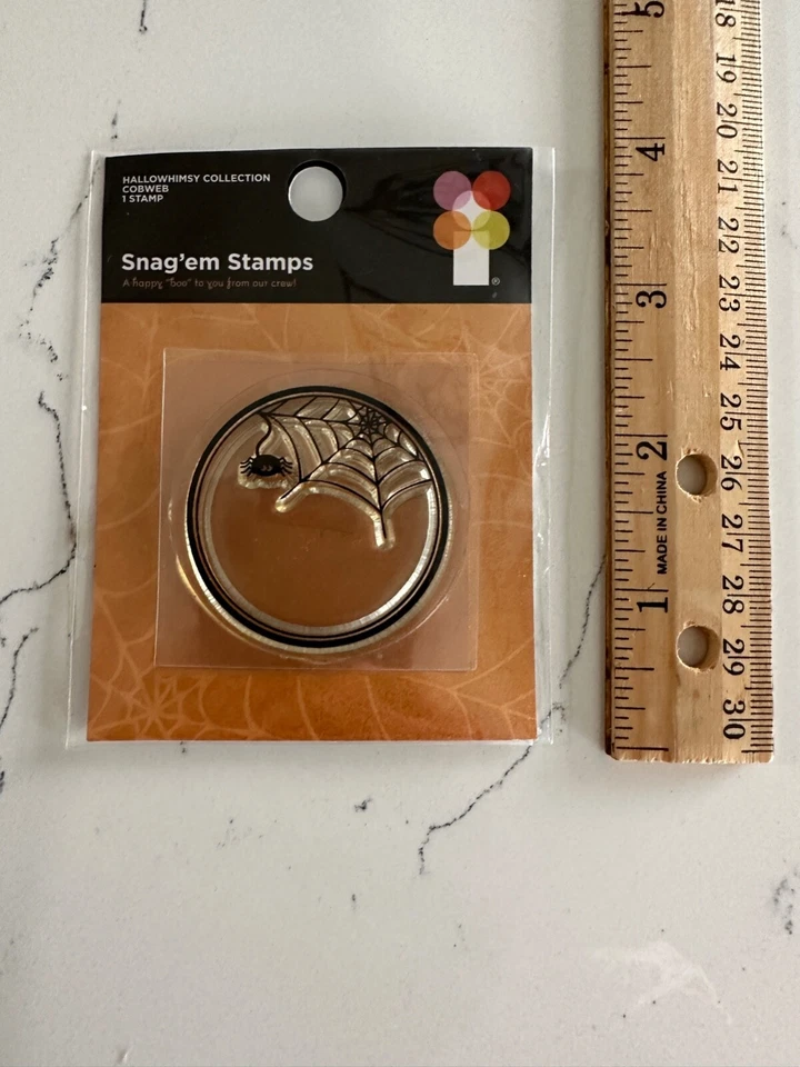 Imaginisce Hallowhimsy Collection ¡Sello transparente espeluznante!  Artesanías para álbumes de recortes Foto 4 de 4