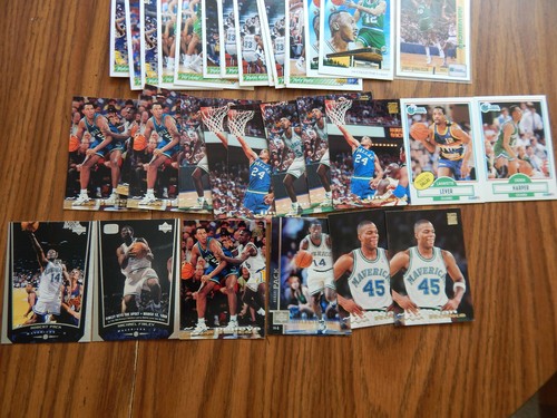 Dallas Mavericks NBA Mixed Team Lot Derek Harper Popeye Jones - Picture 3 of 3