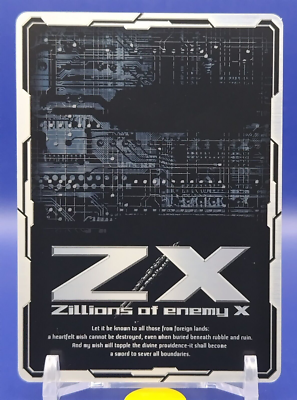 1様 Uplifting Key Betty Rusha Z/X Zillions of Enemy X Card