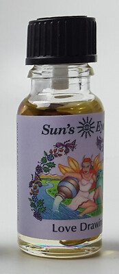 Love Drawing, Sun's Eye Mystic Blends Oil, 1/2 Ounce Bottle
