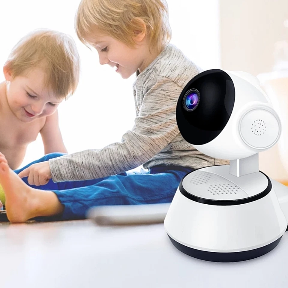 Cámara Wifi De Seguridad Monitor Para Bebe Casas Sensor Movimiento Audio Noche Foto 2 de 4