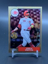 2022 Topps Chrome 1987 Throwback Refractor 35th Anniversary JOEY VOTTO 87BC-4