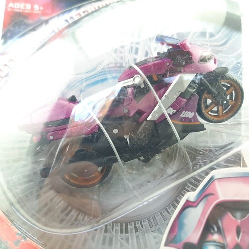 2007 Transformers Arcee Autobot Figure Motorcycle Hasbro - Picture 2 of 5