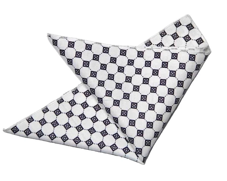 Pañuelos de mezcla de algodón con estampado multicolor para hombres