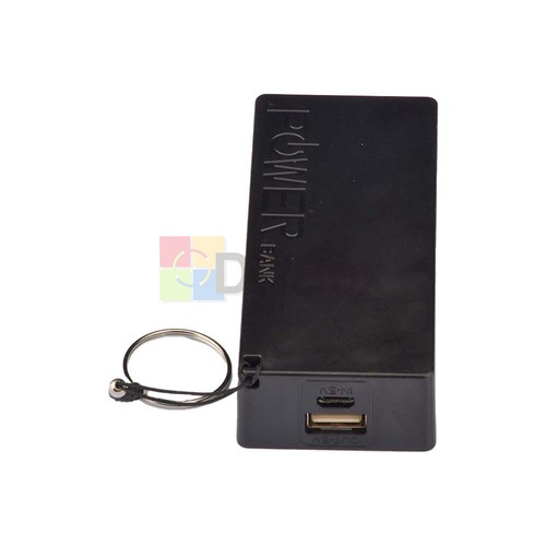 5600mAh 2X 18650 USB Power Bank Chargeur Batterie Étui Noir Bricolage Boîte pour iPhone - Photo 6 sur 12
