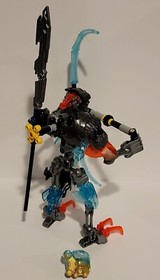 100% Complete & Retired Lego Bionicle Skull Warrior (70791) with Instructions