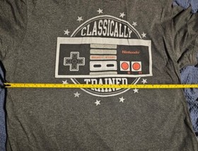 Nintendo NES Mens T-Shirt - Nintendo Entertainment System Controller Classic L
