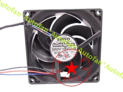 1pcs SERVO GentleTyphoon D0925F14BXCZ-49 14V 0.17A Cooling Fan 90*90 #T6