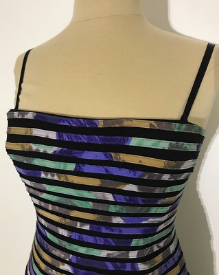 BCBG MAX AZRIA Striped Fitted Cocktail Dress Mint Green Size 8 | eBay BCBG MAX AZRIA Striped Fitted Cocktail Dress Mint Green Size 8 | eBay