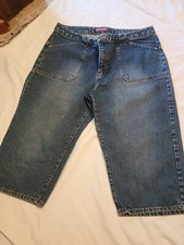 Womens Faded Glory Ladies Size 16 Capri Jeans