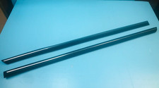 Mercedes W116 SEL Long Rear Door Strip Moulding Molding Trim Set LH & RH NOS