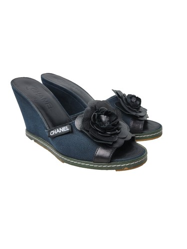 Munro Pisces Gold leather & cork low wedge sandals size 9.5 M | eBay