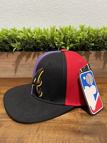 Pro Standard Atlanta Braves 1957 World Series Pinwheel Snapback Hat - 第 2/9 張圖片