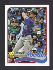 2024 Topps Series 2 #89B2-24 NOLAN JONES Rockies 1989 Topps Baseball Throwback