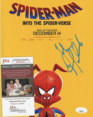 JOHN MULANEY SIGNED COMEDIAN SPIDER-HAM SPIDERVERSE 8X10 PHOTO - JSA COA