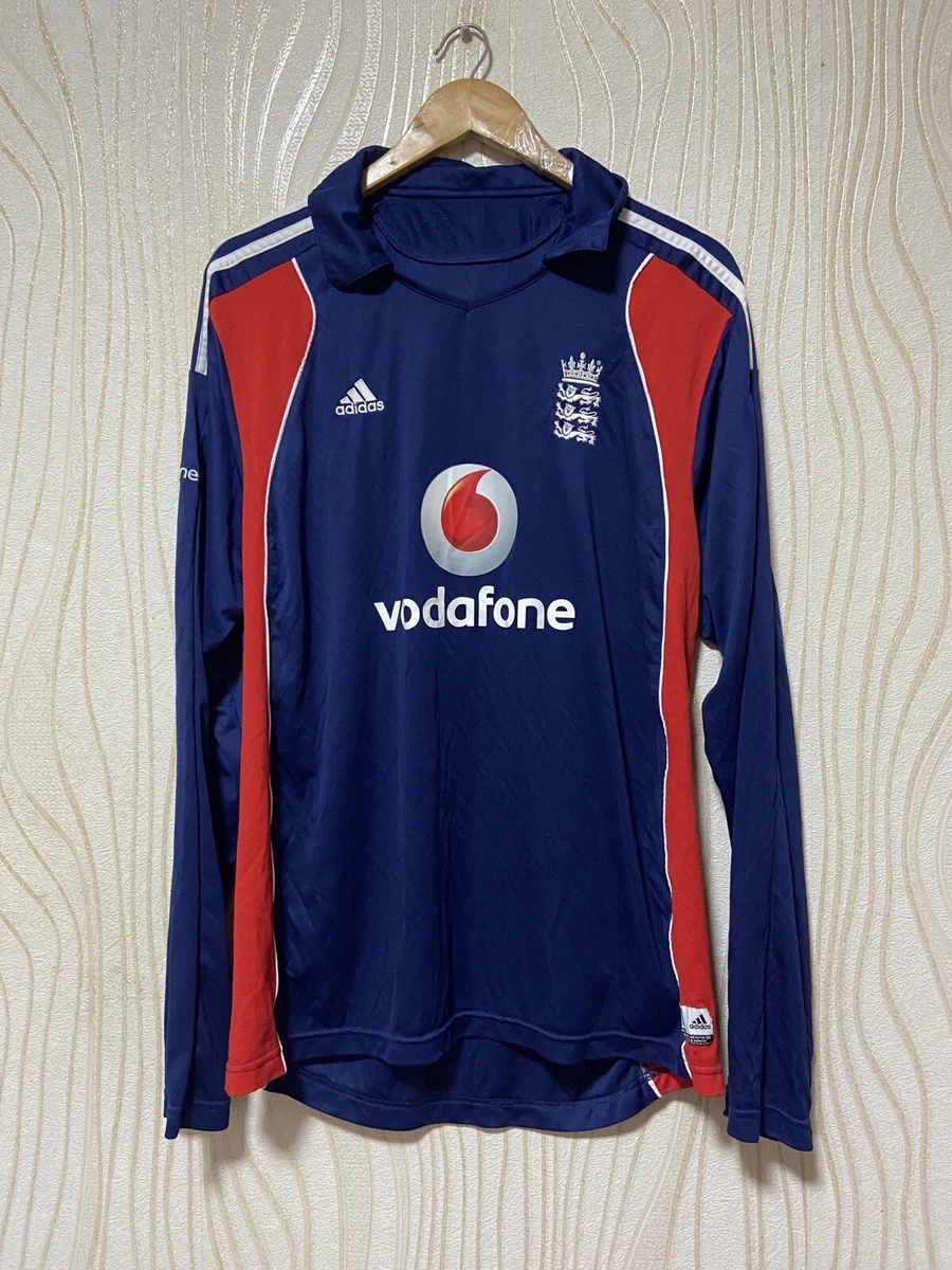 Adidas long hotsell sleeve cricket shirt