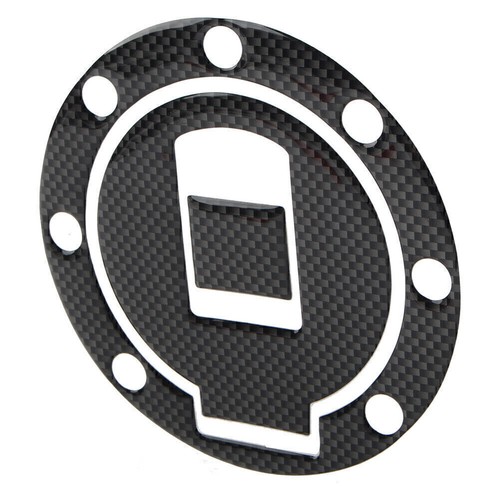 Almohadilla de cubierta de tapa de combustible para tanque de gasolina compatible con Yamaha R1/R6/600 YZF/FZR/FJ/FJR perforada 98-99 - Imagen 7 de 8