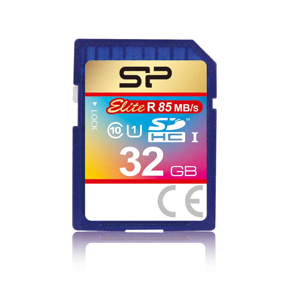 Silicon Power  Elite SD SDHC SDXC Memory Card UHS-1 Class 10 16GB-128GB - Image 3 of 4