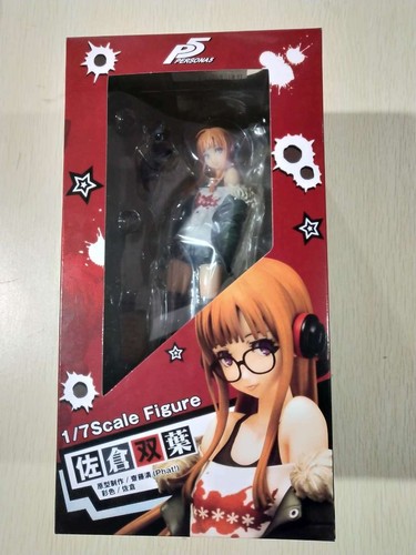 Anime Persona P5 Navi Futaba Sakura 1/7 PVC Figure Toy Gift New No box 21cm - Picture 8 of 8