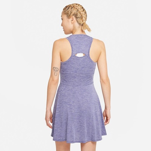 Nike Women's Court Dri-FIT Advantage Tennis Dress CV4692-510 Dark Purple - Picture 3 of 6