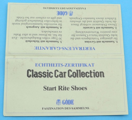 Göde Classic Car Collection Start Rite Shoes OVP LLEDO Days Gone - Bild 3 von 3