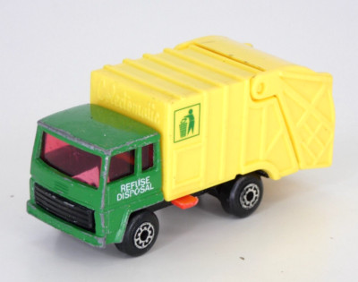 Matchbox Refuse Truck No 36 RAR Superfast Spielzeug Modell Vintage 1979