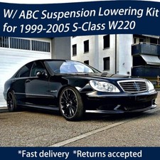 💥for MERCEDES BENZ S CLASS S600 S55 AMG W220 LOWERING LINKS ABC SUSPENSION KIT