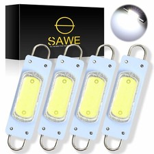 4 X Xenon White 44mm Cob Rigid Loop Festoon Led Light Bulb 561 562 567 564 212-2 4 X Xenon White 44mm Cob Rigid Loop Festoon Led Light Bulb 561 562 567 564 212-2