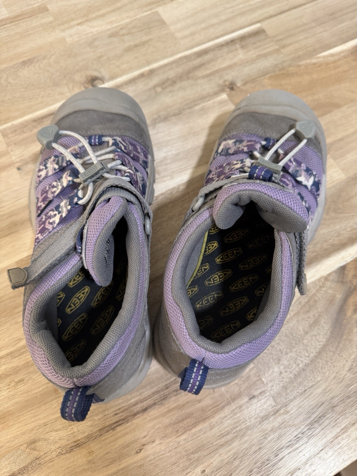 Scarpe sneakers Keen impermeabili viola e grigio taglia 4