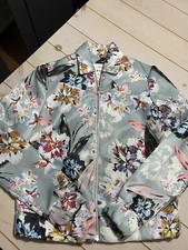 Beautiful Seen Worn Kept Anthropologie Womens Floral Jacket Size 2
