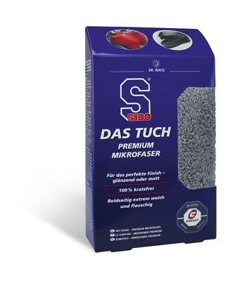 S100 The Cloth - Cleaning Cloth Extremely Soft and Fluffy Polish 100% Scratch Free