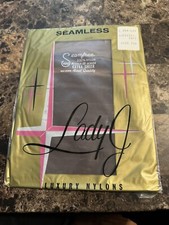 VINTAGE LADY J NYLON STOCKINGS  SIZE 10 1/2 . NEW 1 PAIR