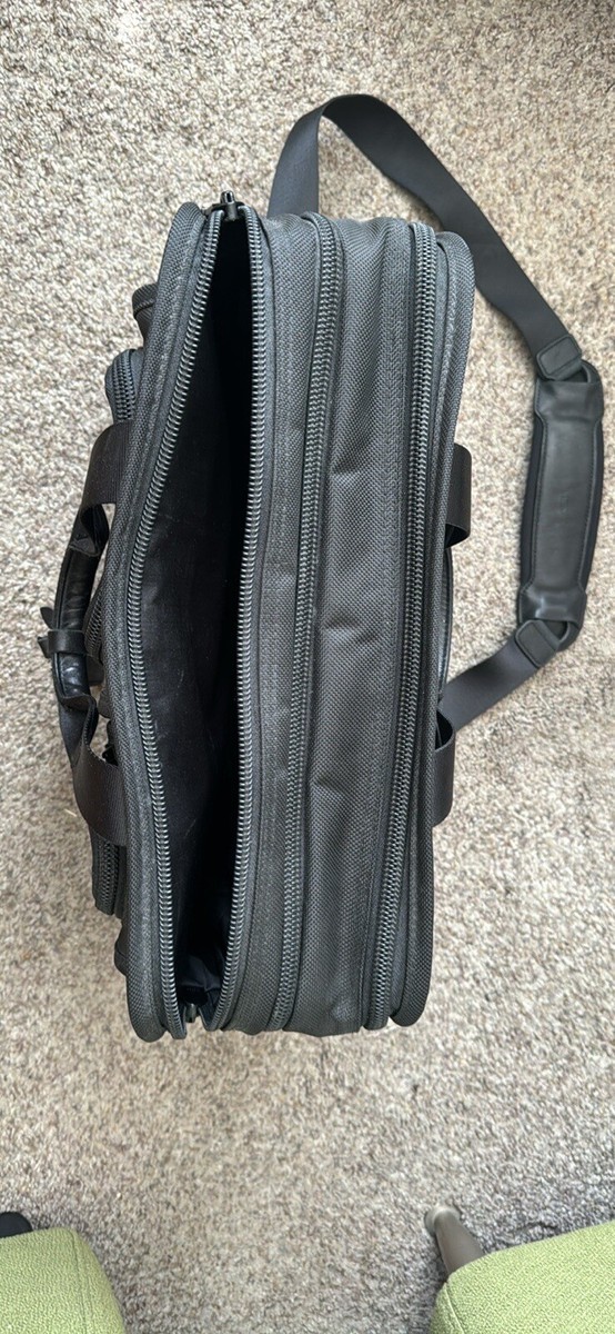 [ウパ] TUMI　26141DH Tumi Alpha Expandable Laptop Organizer Business Brief Black