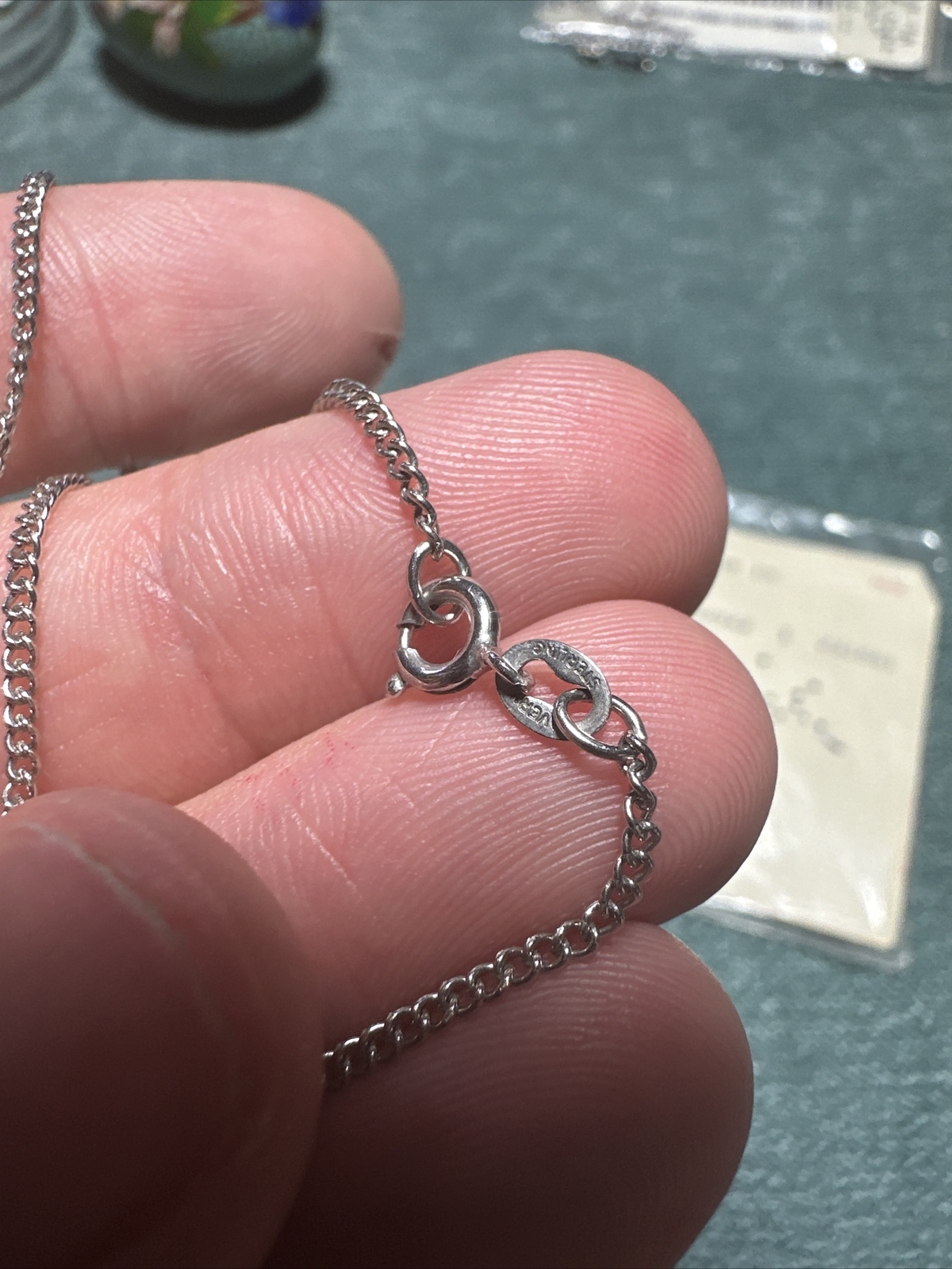 JAMES AVERY STERLING SILVER CURB LINK CHAIN NECKLACE … Gem