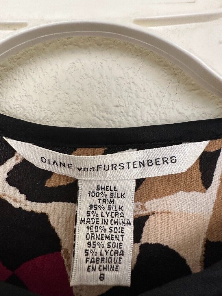Diane Von Furstenberg DVF Women Silk Wrap Midi Dr… - image 3