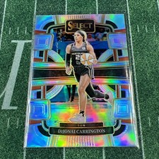 DiJonai Carrington 2024 Panini Select WNBA Silver Prizm Connecticut Sun #18