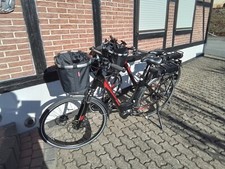 WINORA Y420.X Wave | Trekking e-Bike | Rahmengrösse 50 | Slack / red