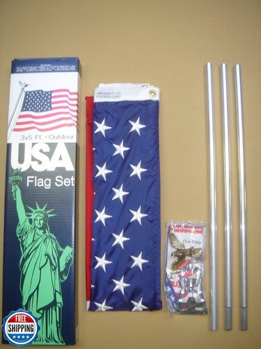 Annin Flagmakers Amerikanische Flagge – Nylon, 15,2 X 2,5 M, Genäht In Den USA