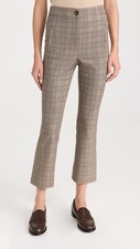 NEW  398 VERONICA BEARD ARTE PANTS BROWN SZ 0